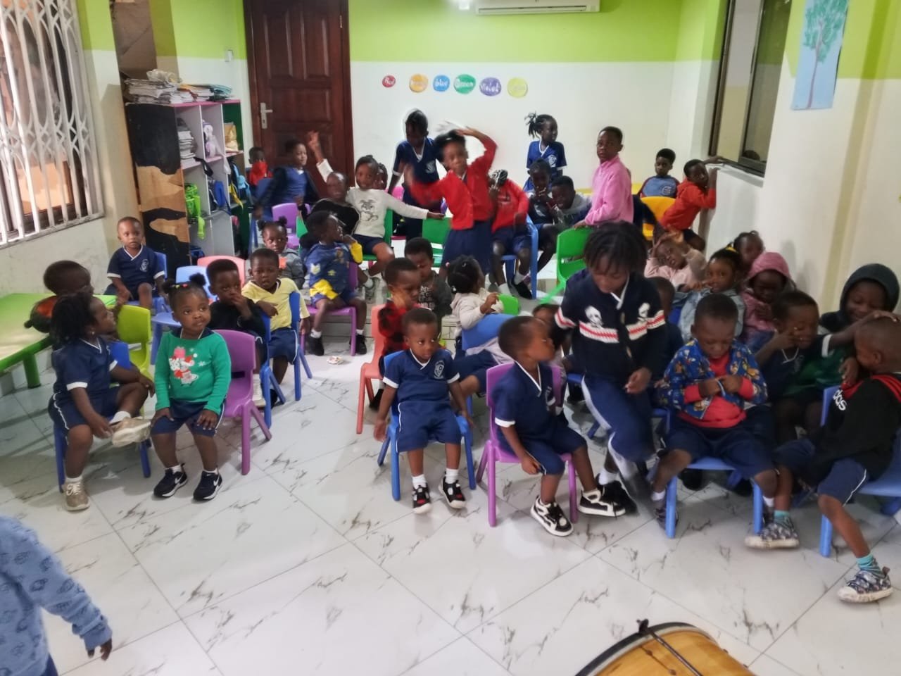 Students at Little Eden